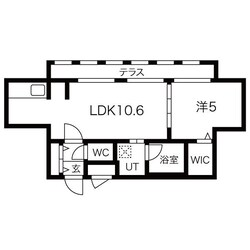 センティール手稲本町の物件間取画像